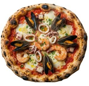 pizza aux fruits de mer